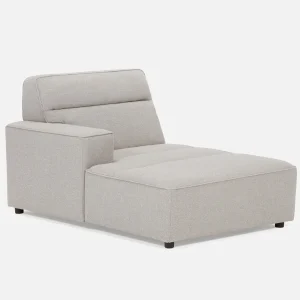 REVAN — Modern left-side modular lounge chair with arm customize to fit your space (95-09-25-30)