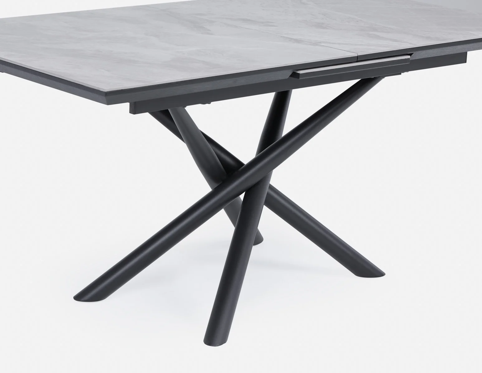 TUVA — Modern contemporary extendable ceramic dining table 160cm-200cm - Image 8
