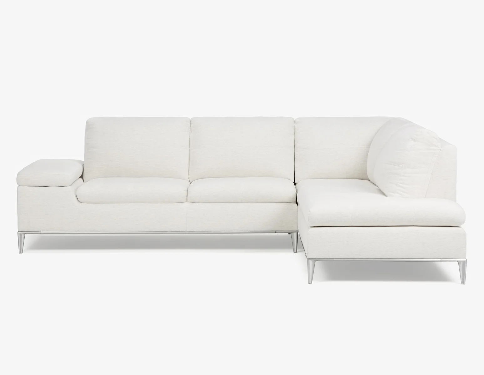 ANDREW — Right-facing sectional sofa in performance fabric (45-44-77-46-D) - Image 2