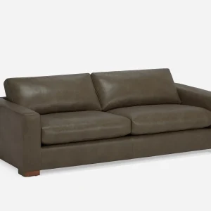 HOWARD — Synthetic leather sofa 89"