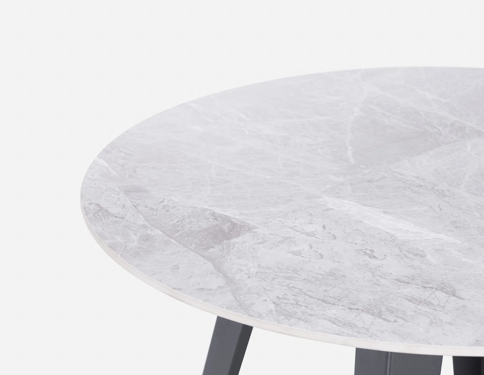 TUVO — Modern contemporary round dining table 90cm - Image 2