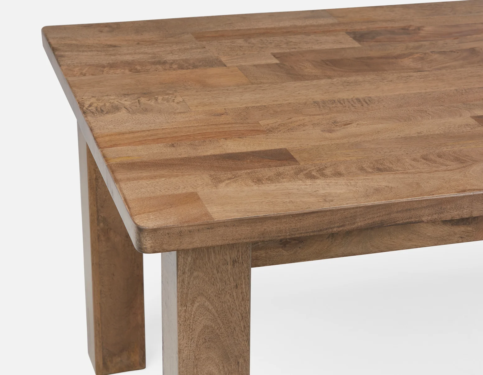EPIRUS — Solid mango wood large dining table 220 cm - Image 4