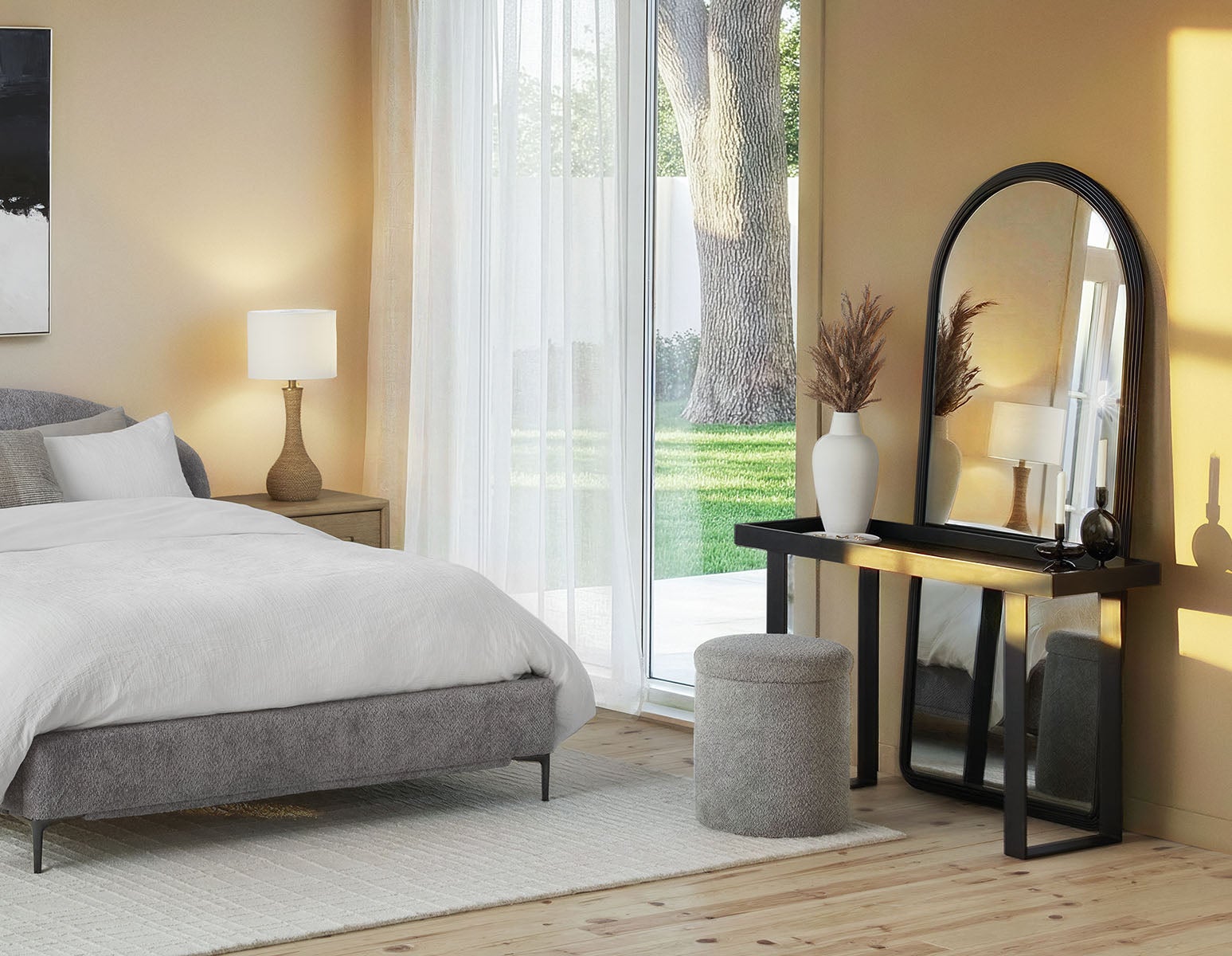 LAURENCE — Storage ottoman (46-35-82-30)