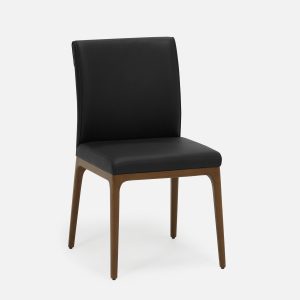 EVA — 100% leather modern dining chair (95-67-03-20)