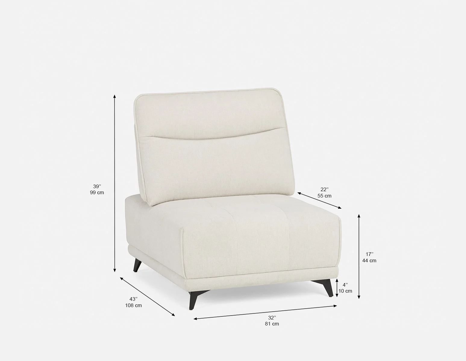 SIMON — Accent chair with adjustable backrest (91-39-00-95) - Image 12