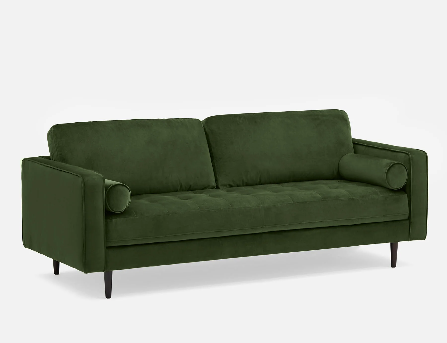 KINSEY — Velvet 3-seater sofa (45-38-25-70)