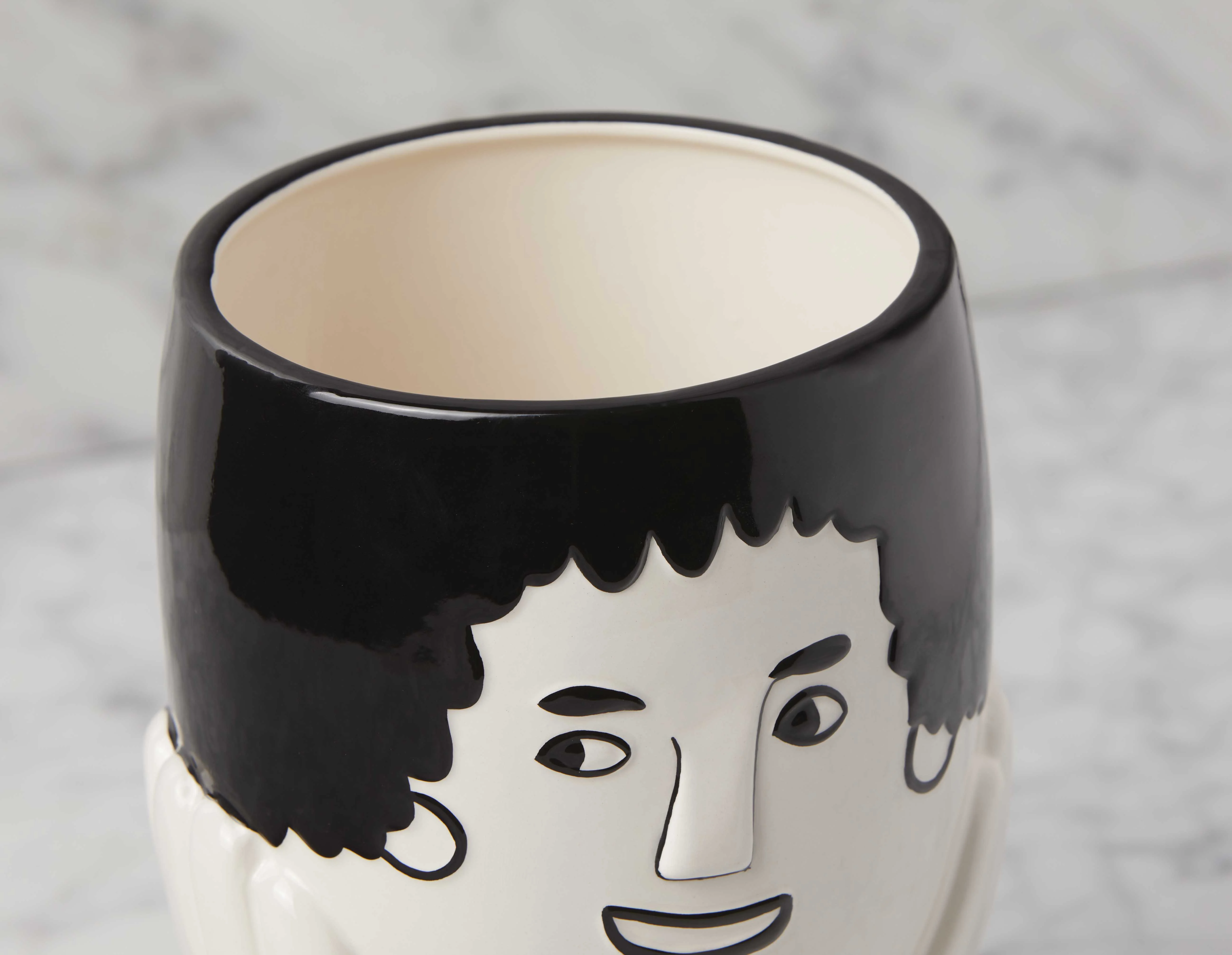 CHAROU — Ceramic planter 22 cm - Image 5