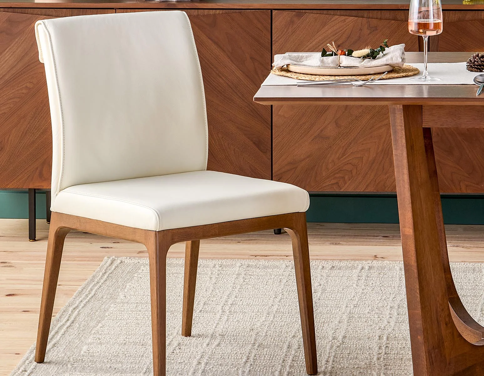EVA — 100% leather modern dining chair (95-67-03-10) - Image 14