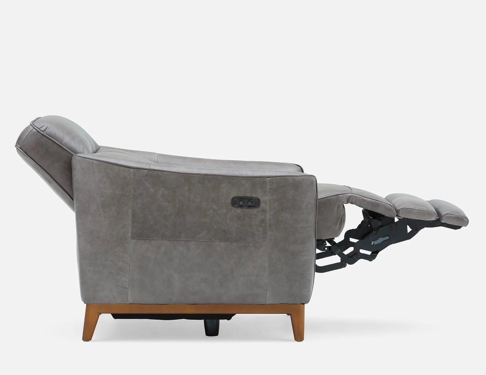 PALMER — Contemporary modern power-reclining 100% leather armchair (03-96-81-30) - Image 2