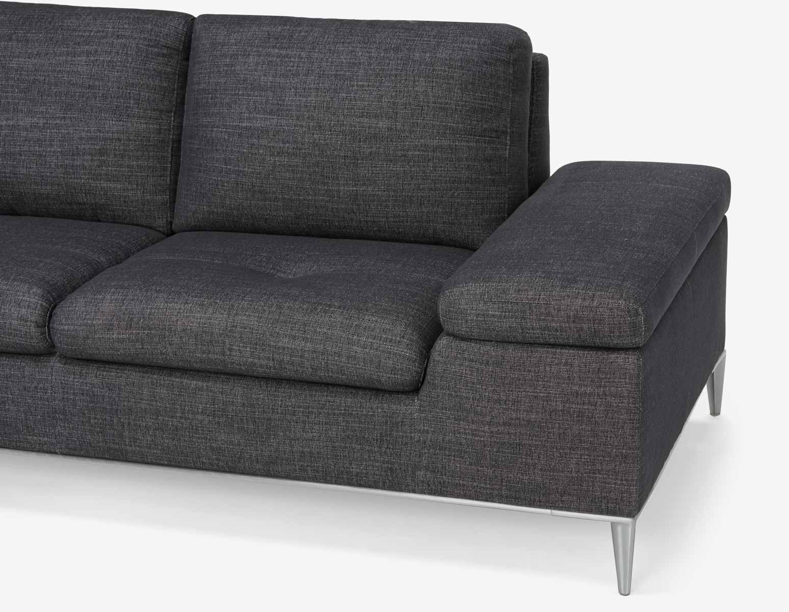 ANDREW — Left-facing sectional sofa in performance fabric (87-32-29-02) - Image 4