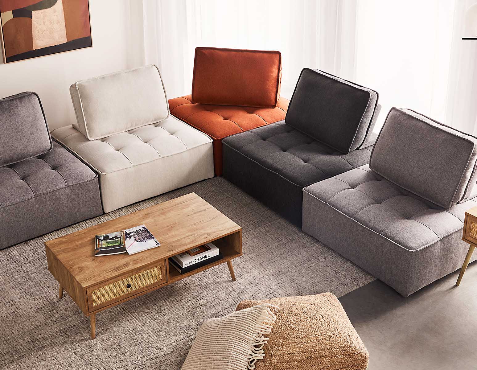 LEON — Modular sectional sofa customize to fit your space (61-64-25-62) - Image 12