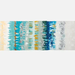 CAMILLIEN — Hand-painted wall art 150 cm x 50 cm