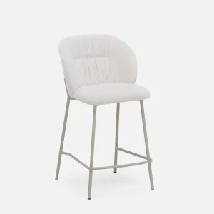 ELODI — Contemporary counter stool with backrest 66cm (14-99-54-10)